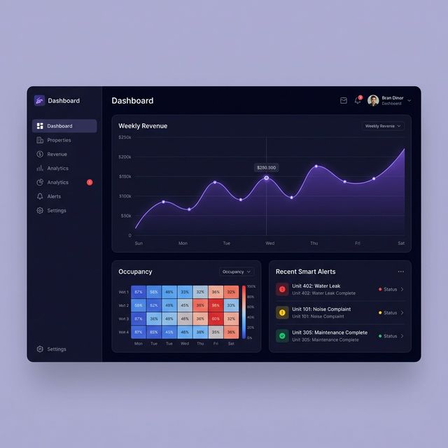 Elevare Intelligence System dashboard visual